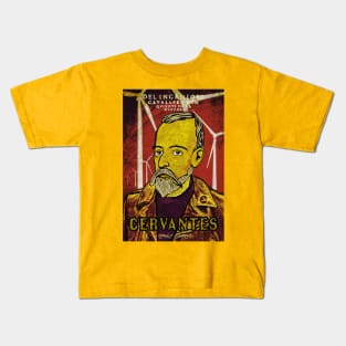 Miguel de Cervantes II Kids T-Shirt